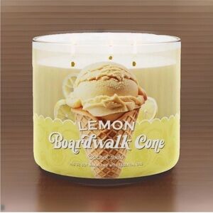 Goose Creek 3-Wick Candle- Boardwalk Cone- Lemon (14.5 oz)